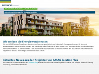 gasag-solution.de Webseite Vorschau