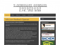 riedbach-openair.ch Webseite Vorschau