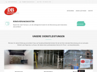 db-bautenschutz.de Webseite Vorschau