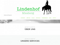 lindenhof-miesberg.info Webseite Vorschau