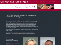 chiropraktik-chiemgau.de Webseite Vorschau