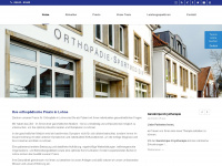 orthopäde-lohne.de Webseite Vorschau