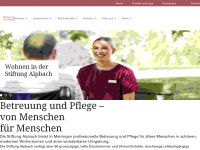 stiftung-alpbach.ch Webseite Vorschau