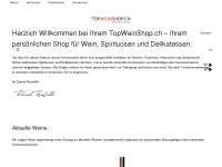 topweinshop.ch Webseite Vorschau
