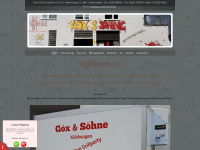 goex-und-soehne.de Webseite Vorschau