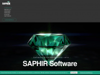 saphir-software.com Webseite Vorschau