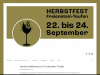 herbstfest-freienstein-teufen.ch Webseite Vorschau