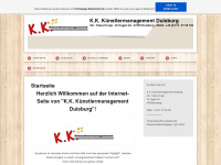 kuenstlermanagement-krupp.de.tl Webseite Vorschau