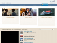 boston-sailing.com Webseite Vorschau
