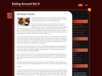 eatingaroundthed.wordpress.com Webseite Vorschau