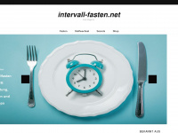 intervall-fasten.net Webseite Vorschau