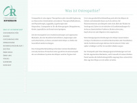 osteopathie-rothmann.de Webseite Vorschau