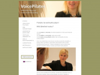 voicepilates.fi Webseite Vorschau