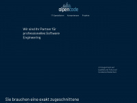 alpencode.com Webseite Vorschau