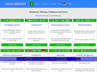 feiner-services.com Webseite Vorschau