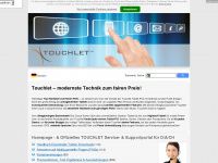 touchlet.de Webseite Vorschau