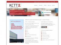 kctt.de Webseite Vorschau
