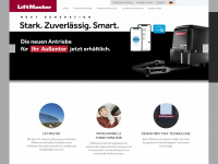 liftmaster.eu Webseite Vorschau