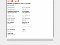 biolives.co.uk