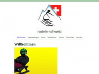 rodeln-schweiz.ch Webseite Vorschau