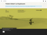 tickets.gisbertzuknyphausen.de Thumbnail