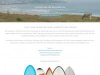 surf-ausruestung.de Webseite Vorschau