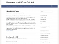 wolfgangschmidt.info Webseite Vorschau
