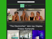the-electrichair.de Webseite Vorschau