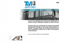 thomaskraus-metallbau.de Webseite Vorschau