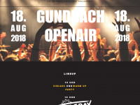 gundbach-openair.de Webseite Vorschau