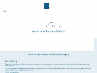 wyssmann-treuhand.ch Webseite Vorschau