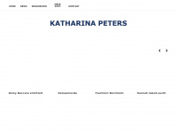katharinapeters.com Webseite Vorschau