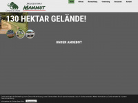 mammutpark-stadtoldendorf.de Webseite Vorschau