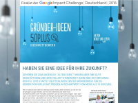 gruender-ideen50plus.de Webseite Vorschau