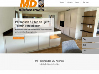md-küchen.de Webseite Vorschau