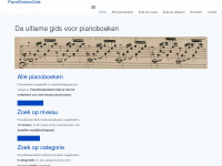 pianoboekengids.nl Webseite Vorschau