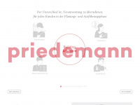priedemann.net Webseite Vorschau