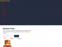 ehrliche-tests.de Webseite Vorschau