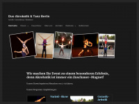 duo-akrobatik.de Webseite Vorschau