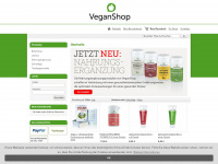veganshop.gmbh Webseite Vorschau