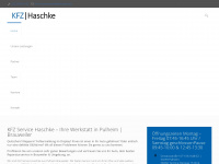 werkstatt-haschke.de Webseite Vorschau