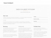 swen-schubert.de Webseite Vorschau