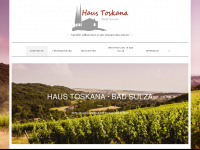 haus-toskana-badsulza.de Webseite Vorschau