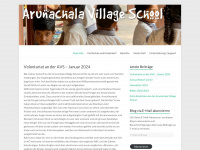 arunachala.ch Webseite Vorschau