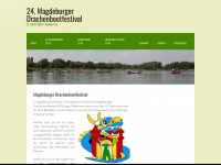 magdeburger-drachenbootfestival.de Webseite Vorschau