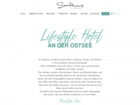 seehuus-hotel.de Webseite Vorschau