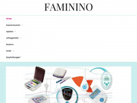 faminino.de Webseite Vorschau