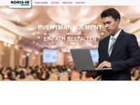 noris-eventmanagement.de Webseite Vorschau