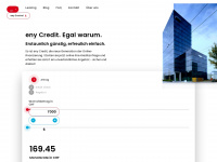 enycredit.ch Webseite Vorschau