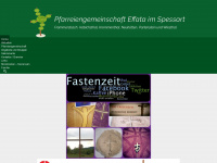 pg-effata.de Webseite Vorschau